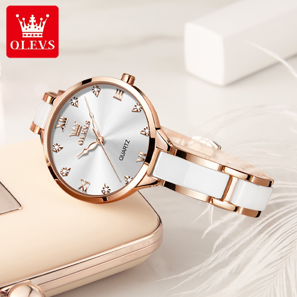 OLEVS 5872 Women Watches Quart - đánh giá và giá Jewelry For Watches