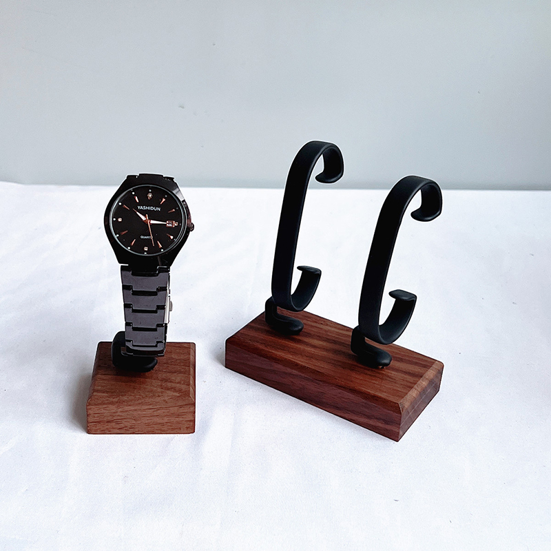 Wooden C‑Shaped Jewelry Displa - đánh giá và giá Jewelry And Watches Inc